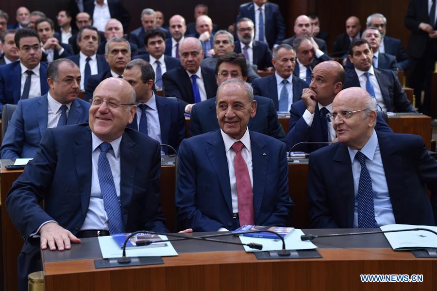 LEBANON-BEIRUT-PARLIAMENT-NEW SPEAKER