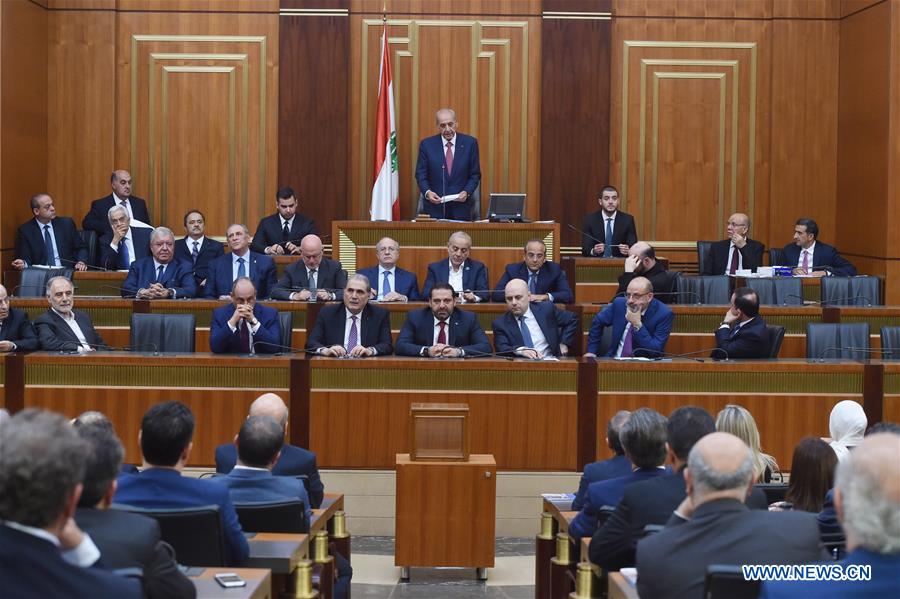 LEBANON-BEIRUT-PARLIAMENT-NEW SPEAKER