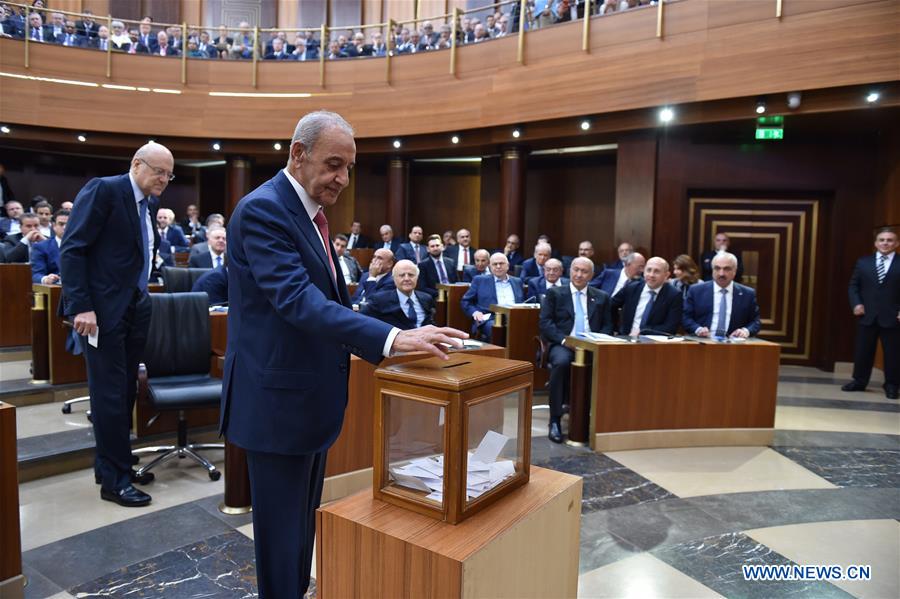 LEBANON-BEIRUT-PARLIAMENT-NEW SPEAKER