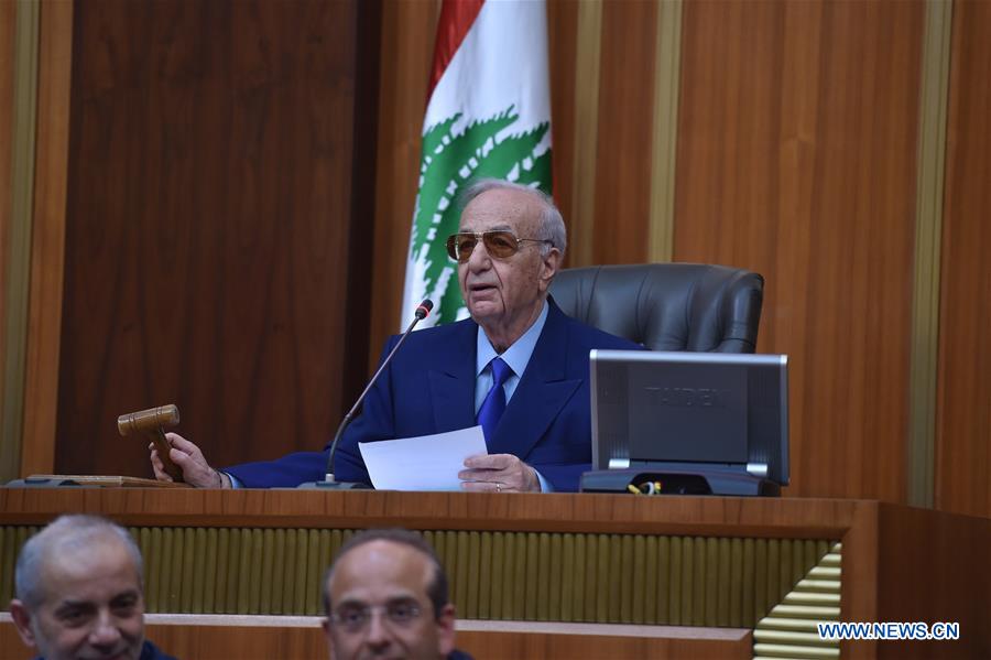 LEBANON-BEIRUT-PARLIAMENT-NEW SPEAKER