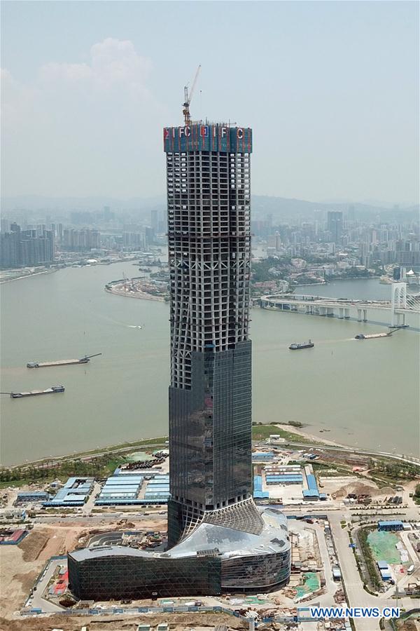 CHINA-ZHUHAI-HENGQIN INTERNATIONAL FINANCIAL CENTER-CONSTRUCTION (CN)