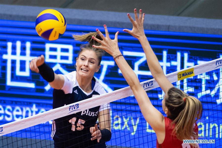 (SP)CHINA-MACAO-VOLLEYBALL-NATIONS LEAGUE-SERBIA VS POLAND(CN)