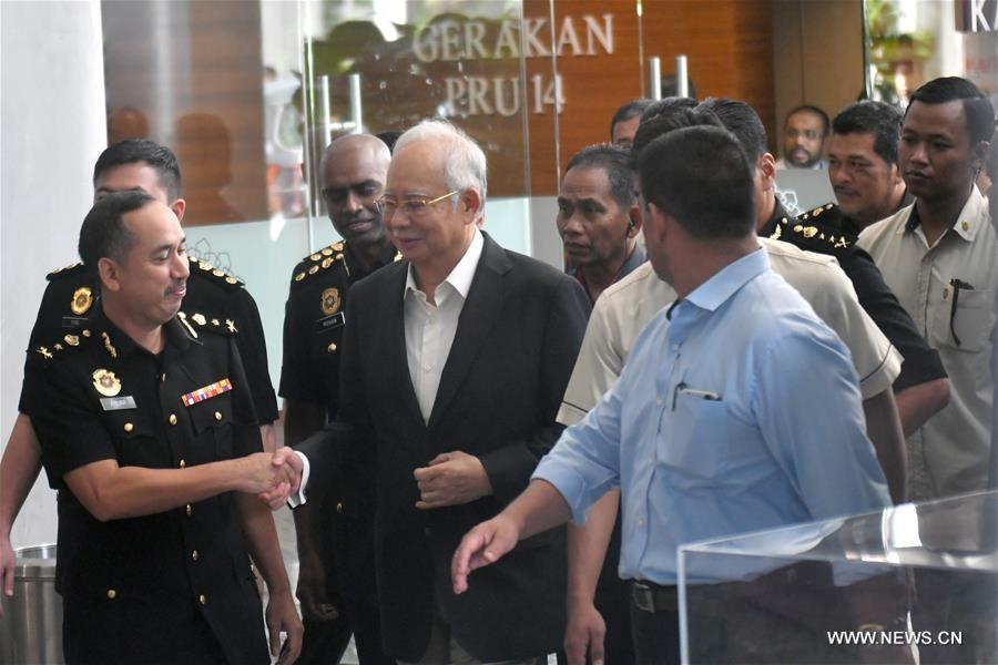 MALAYSIA-PUTRAJAYA-NAJIB RAZAK-CORRUPTION PROBE