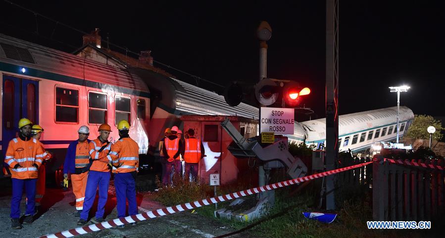 ITALY-TRAIN INCIDENT