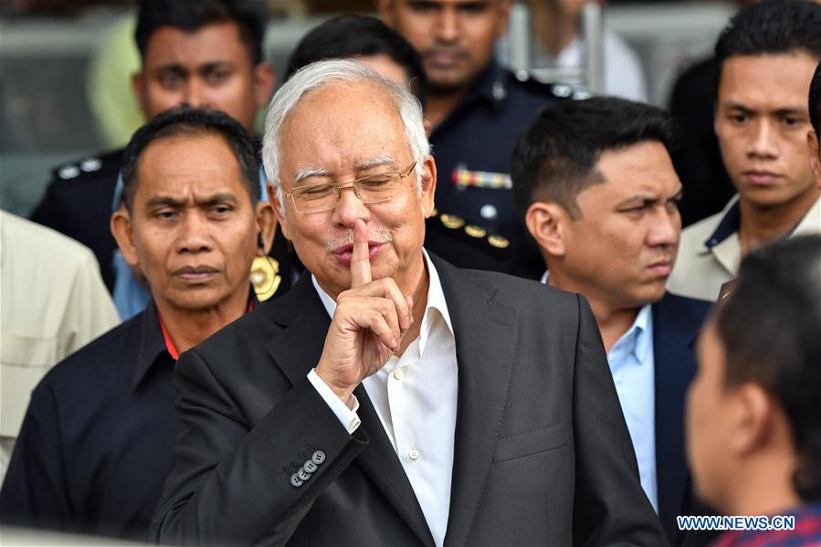 MALAYSIA-PUTRAJAYA-NAJIB-CORRUPTION