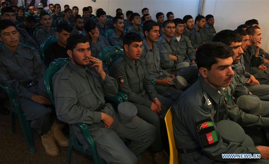 AFGHANISTAN-KANDAHAR-GRADUATION CEREMONY-POLICEMEN