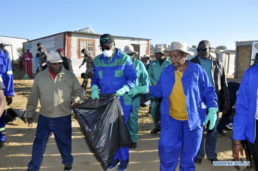 NAMIBIA-WINDHOEK-CLEAN-UP CAMPAIGN