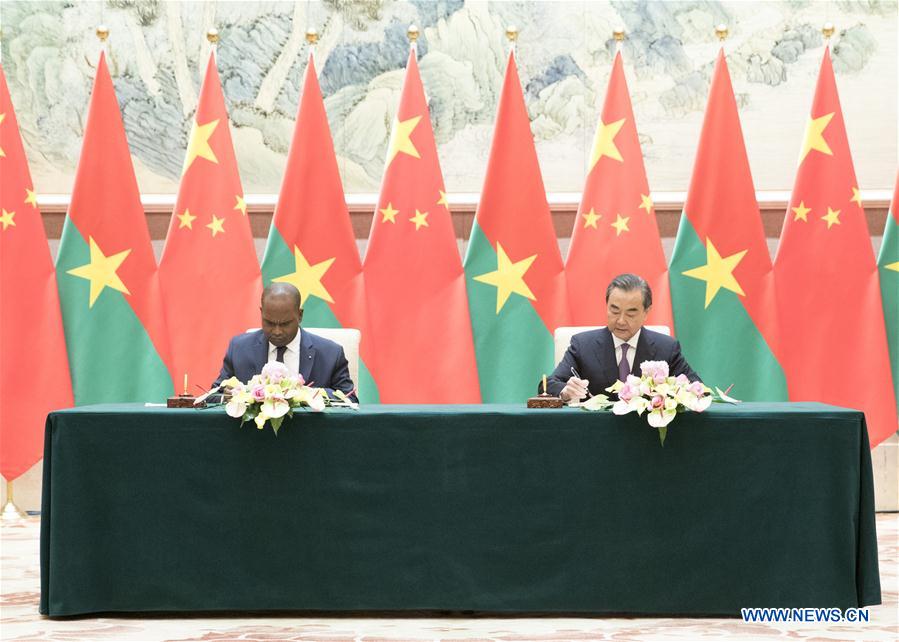 CHINA-BEIJING-BURKINA FASO-DIPLOMATIC RELATIONS (CN)