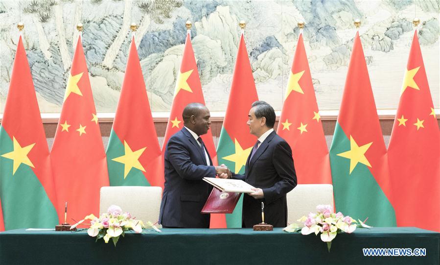 CHINA-BEIJING-BURKINA FASO-DIPLOMATIC RELATIONS (CN)