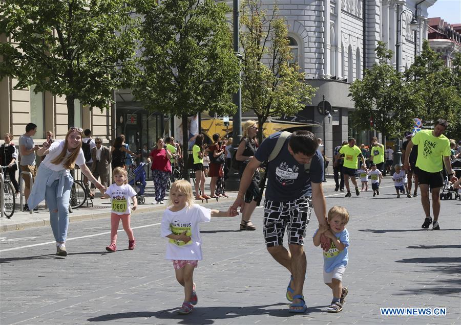(SP)LITHUANIA-VILNIUS-WE RUN VILNIUS 2018