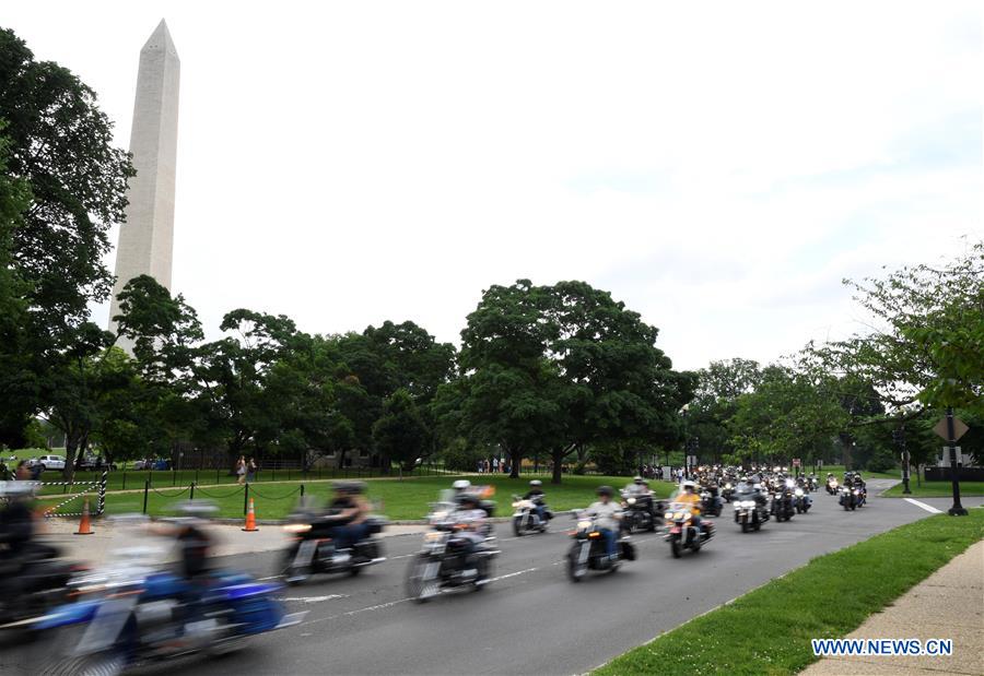 U.S.-WASHINGTON D.C.-ROLLING THUNDER-MOTORCYCLE RIDE