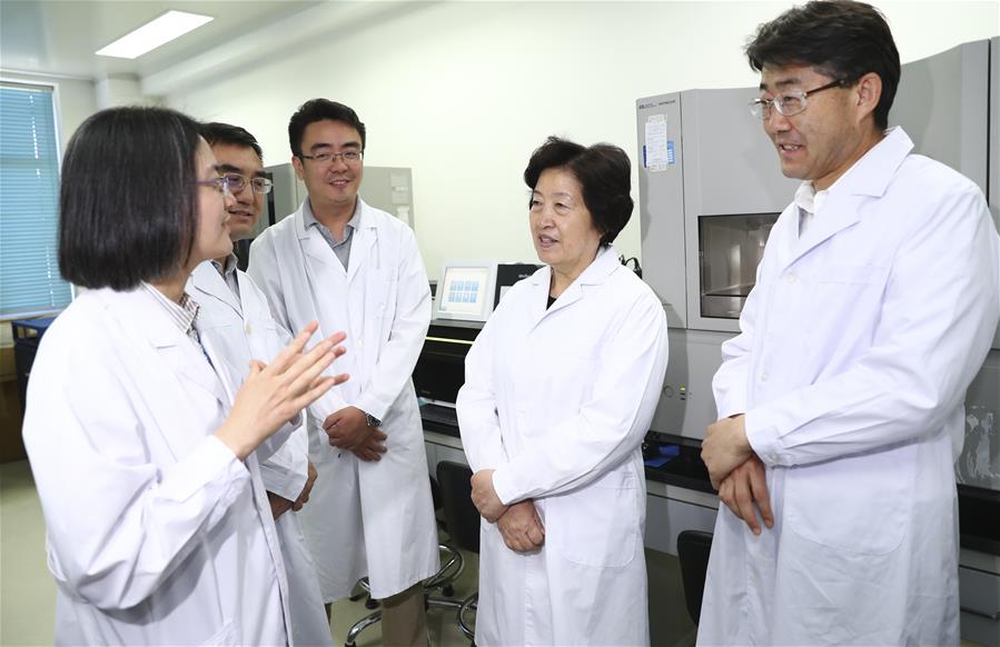 CHINA-BEIJING-SUN CHUNLAN-CDC-INSPECTION(CN)