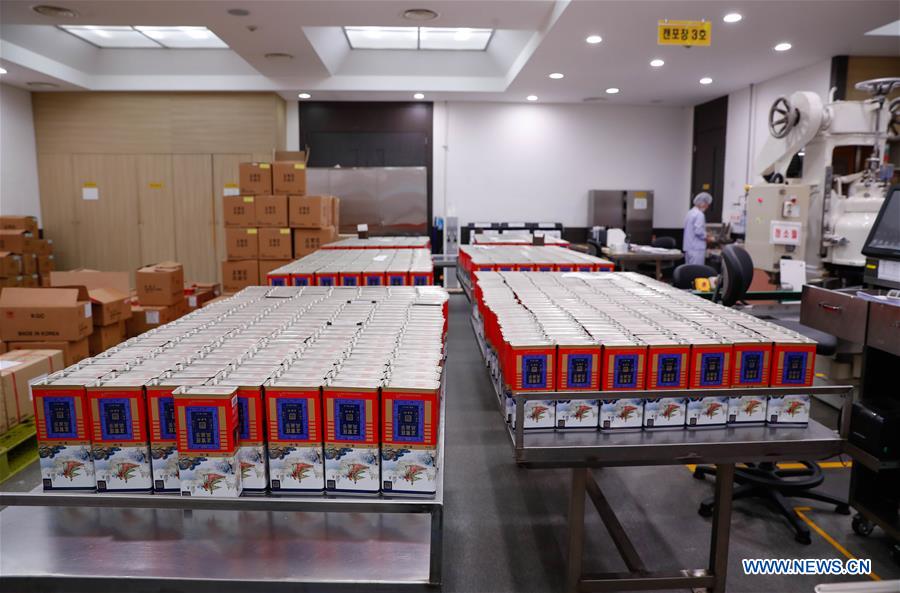 SOUTH KOREA-CHUNGCHEONG-KOREAN GINSENG-PRODUCTION