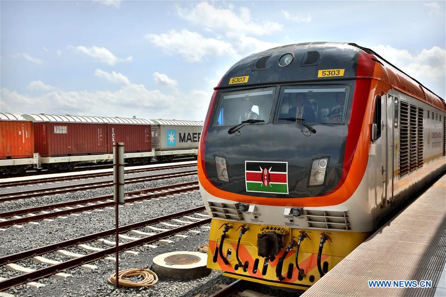 KENYA-NAIROBI-STANDARD GAUGE RAILWAY-PASSENGER TRAIN SERVICE-ANNIVERSARY