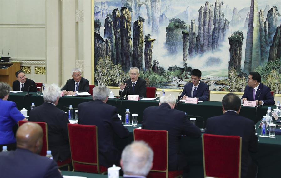 CHINA-BEIJING-LIU HE-FOREIGN ACADEMICIANS(CN)