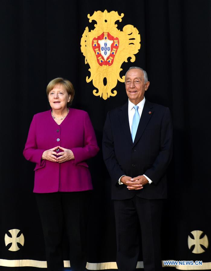 PORTUGAL-LISBON-PRESIDENT-GERMANY-CHANCELLOR-MEETING
