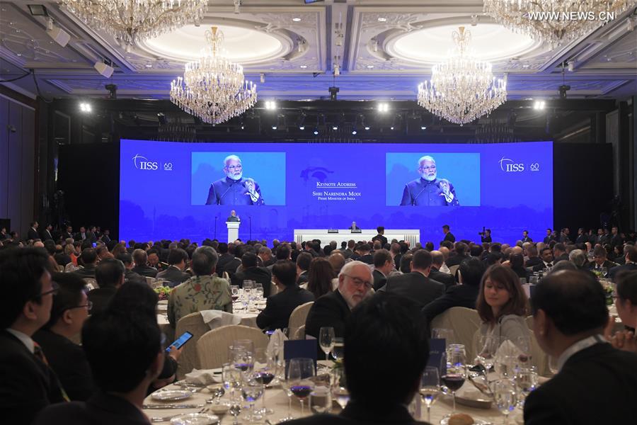 SINGAPORE-SHANGRI-LA-DIALOGUE-MODI