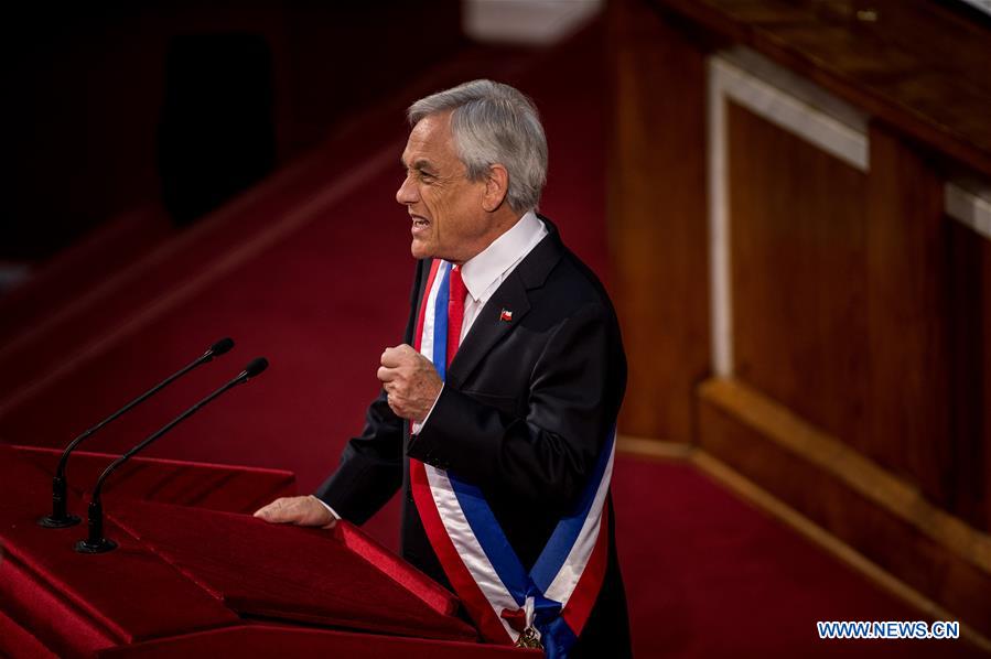 CHILE-VALPARAISO-ANNUAL STATE OF THE NATION ADDRESS