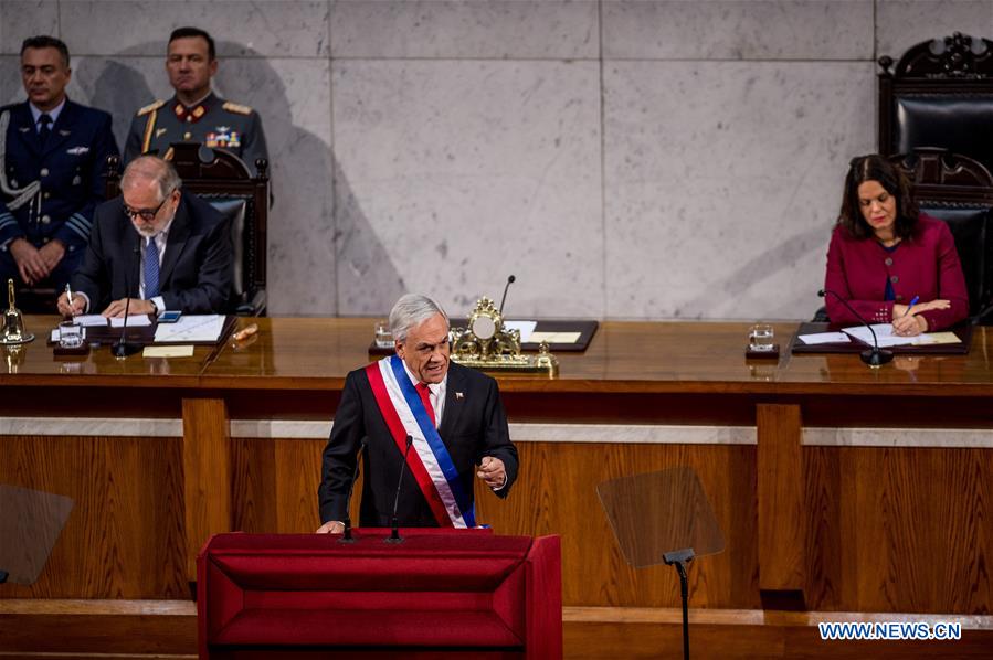 CHILE-VALPARAISO-ANNUAL STATE OF THE NATION ADDRESS