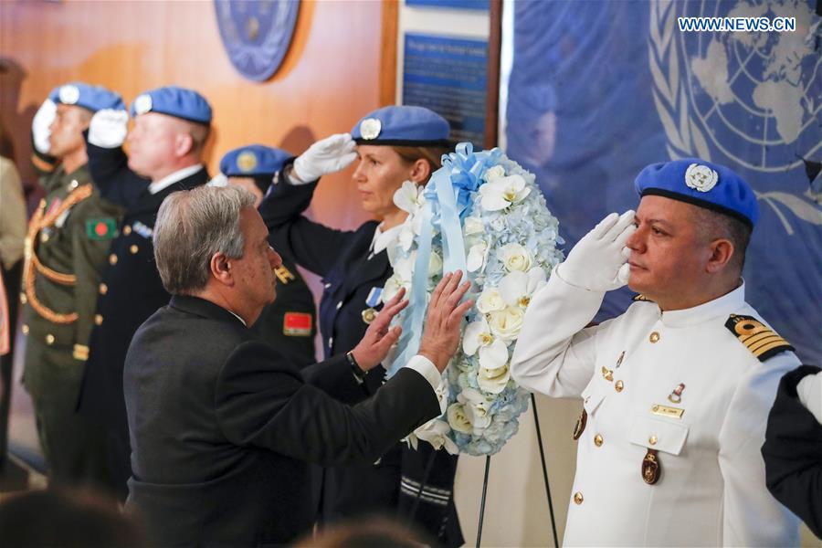 UN-INTERNATIONAL DAY OF UN PEACEKEEPERS-COMMEMORATION