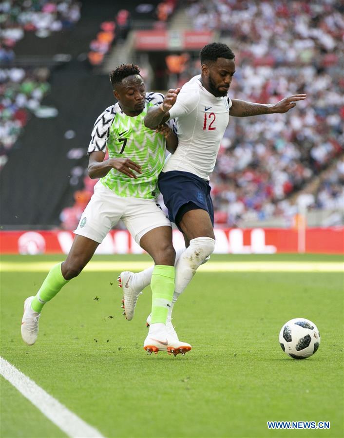 (SP)BRITAIN-LONDON-FOOTBALL-INTERNATIONAL FRIENDLY-ENGLAND VS NIGERIA