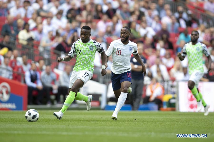 (SP)BRITAIN-LONDON-FOOTBALL-INTERNATIONAL FRIENDLY-ENGLAND VS NIGERIA