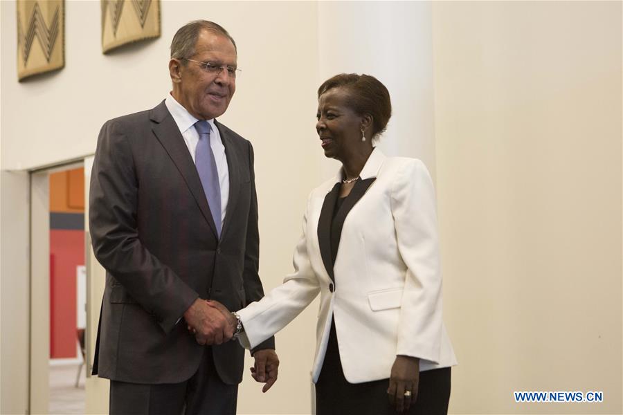 RWANDA-KIGALI-RUSSIA-FM-VISIT