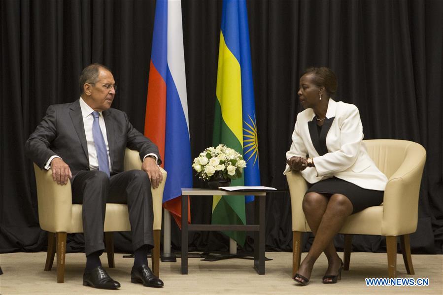 RWANDA-KIGALI-RUSSIA-FM-VISIT