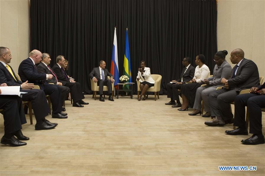 RWANDA-KIGALI-RUSSIA-FM-VISIT