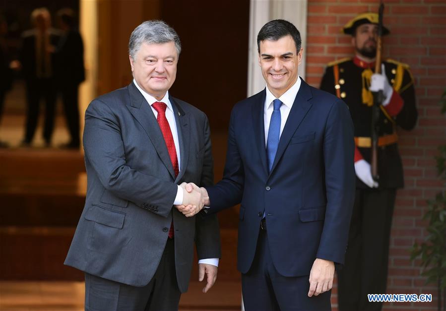 SPAIN-MADRID-UKRAINE-MEETING