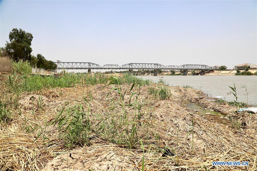 IRAQ-MOSUL-TIGRIS RIVER-LOW FLOW