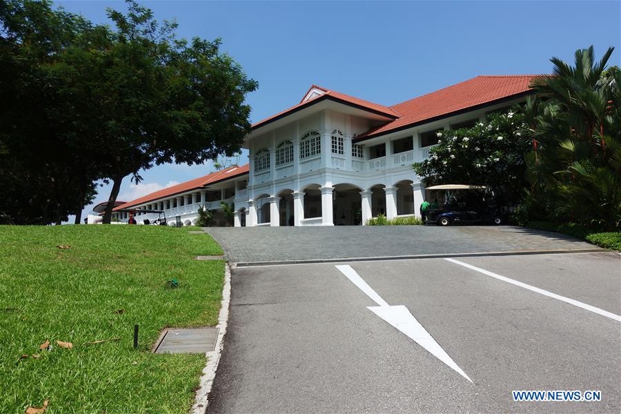 SINGAPORE-SENTOSA ISLAND-TRUMP-KIM-MEETING