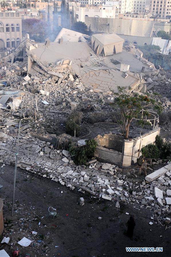 YEMEN-SANAA-AIRSTRIKES