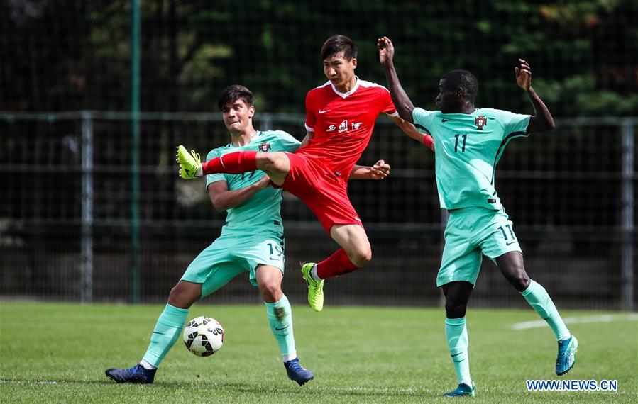 (SP)FRANCE-CARNOUX-EN-PROVENCE-SOCCER-TOULON TOURNAMENT 2018-CHINA-PORTUGAL