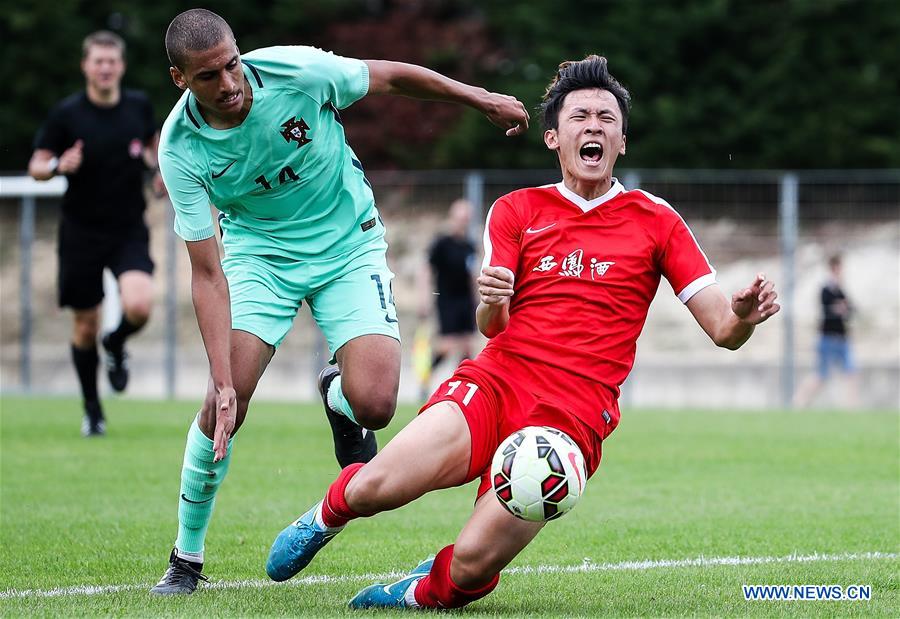 (SP)FRANCE-CARNOUX-EN-PROVENCE-SOCCER-TOULON TOURNAMENT 2018-CHINA-PORTUGAL