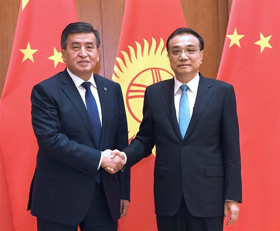 CHINA-BEIJING-LI KEQIANG-KYRGYZ PRESIDENT-MEETING (CN)
