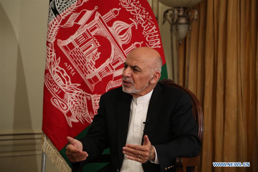 AFGHANISTAN-KABUL-PRESIDENT-INTERVIEW