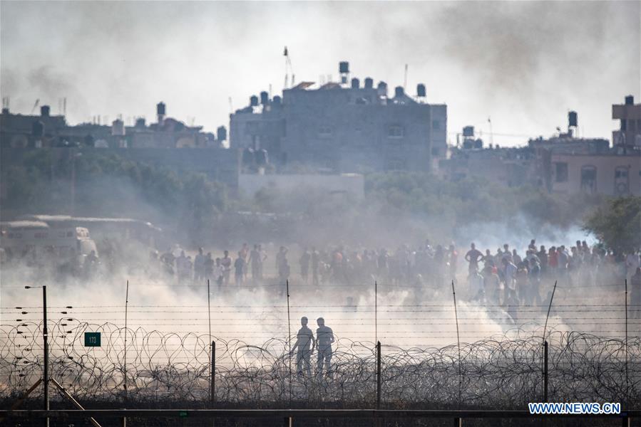 MIDEAST-GAZA-PROTEST