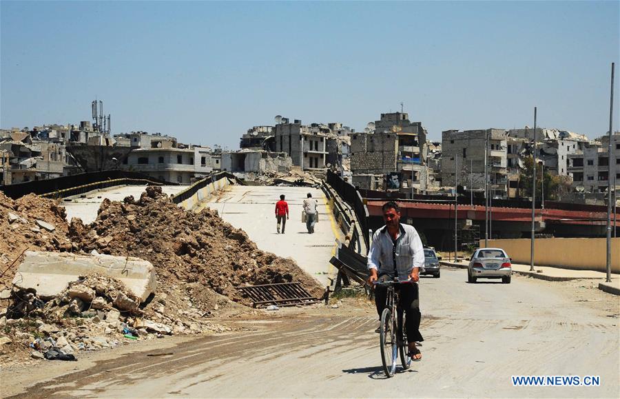 SYRIA-ALEPPO-RECONSTRUCTION