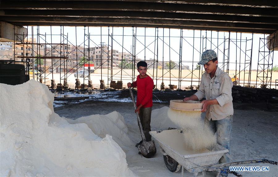 SYRIA-ALEPPO-RECONSTRUCTION