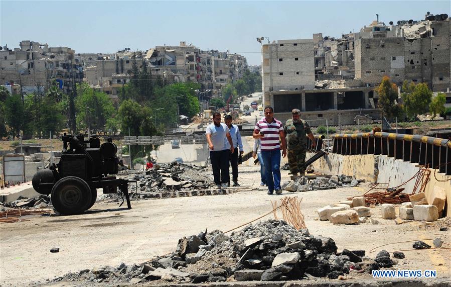 SYRIA-ALEPPO-RECONSTRUCTION