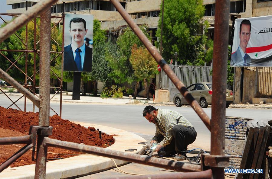 SYRIA-ALEPPO-RECONSTRUCTION