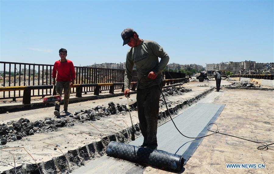 SYRIA-ALEPPO-RECONSTRUCTION