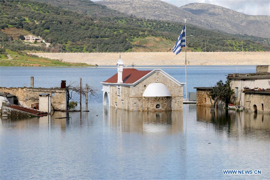 GREECE-CRETE-GHOST VILLAGE-DROUGHT