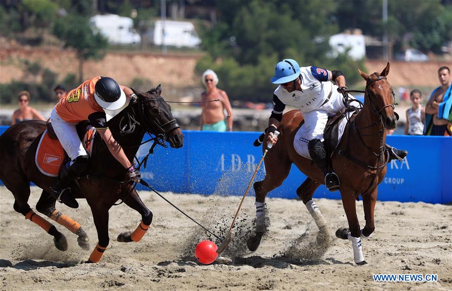 (SP)CROATIA-ROVINJ-BEACH POLO CUP-ADRIS VS MILLER