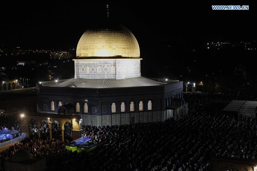 MIDEAST-JERUSALEM-LAYLAT-AL-QADR