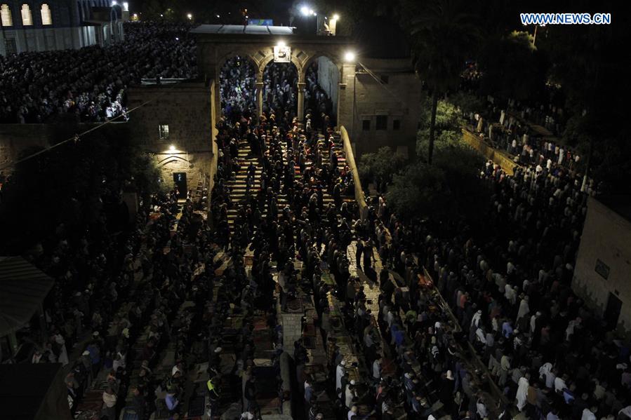 MIDEAST-JERUSALEM-LAYLAT-AL-QADR