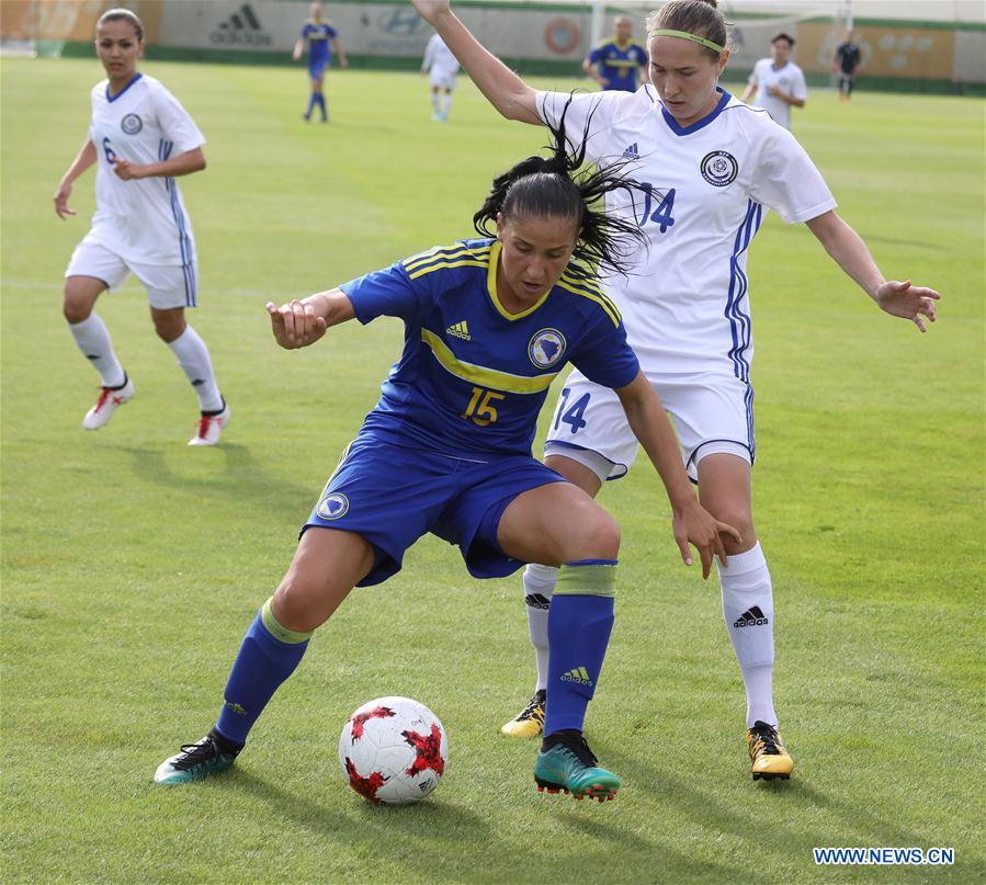 (SP)BOSNIA AND HERZEGOVINA-ZENICA-SOCCER-FIFA WOMEN'S WORLD CUP-QUALIFIER