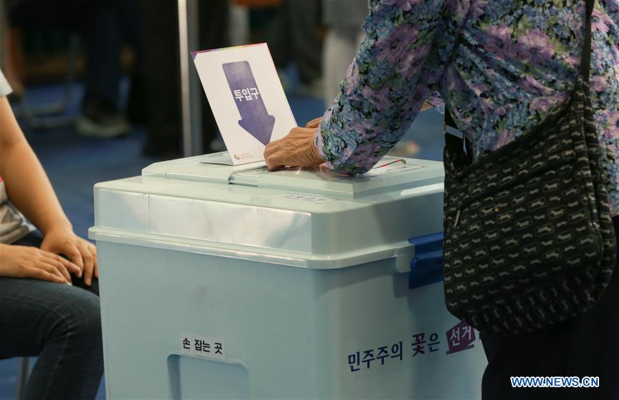 SOUTH KOREA-SEOUL-LOCAL ELECTIONS-PARLIAMENTARY BY-ELECTIONS