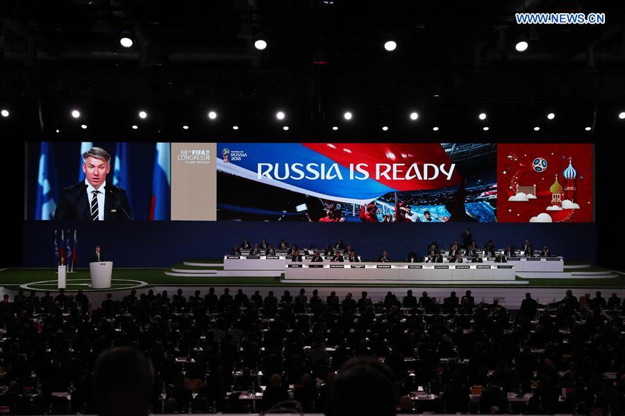 (SP)RUSSIA-MOSCOW-68TH FIFA CONGRESS